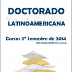 Imagen Doctorado en Literatura Latinoamericana: Cursos 2° Semestre 2014