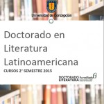Imagen Cursos 2° Semestre 2015 Doctorado en Literatura Latinoamericana